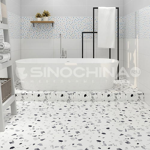 Color Terrazzo Tile Bathroom, What Color Tile For Kitchen Floor Tiles